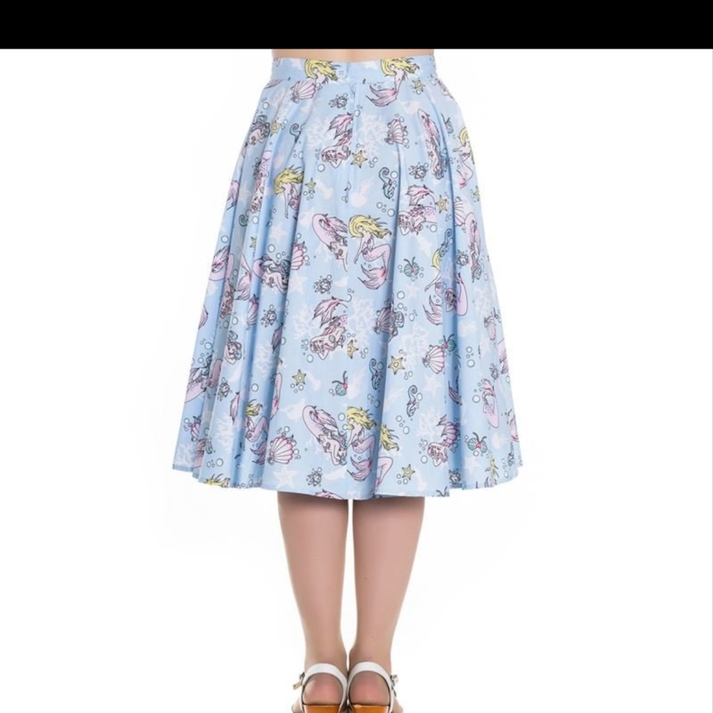 Hell Bunny mermaid circle skirt